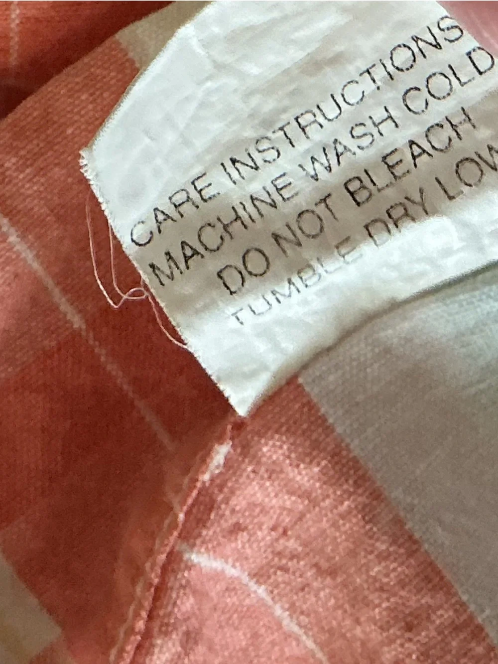 Vintage Martha Stewart Cotton Shower curtain